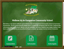 Tablet Screenshot of kangoeroeschool.com